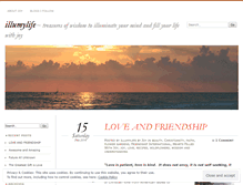 Tablet Screenshot of illumylife.com
